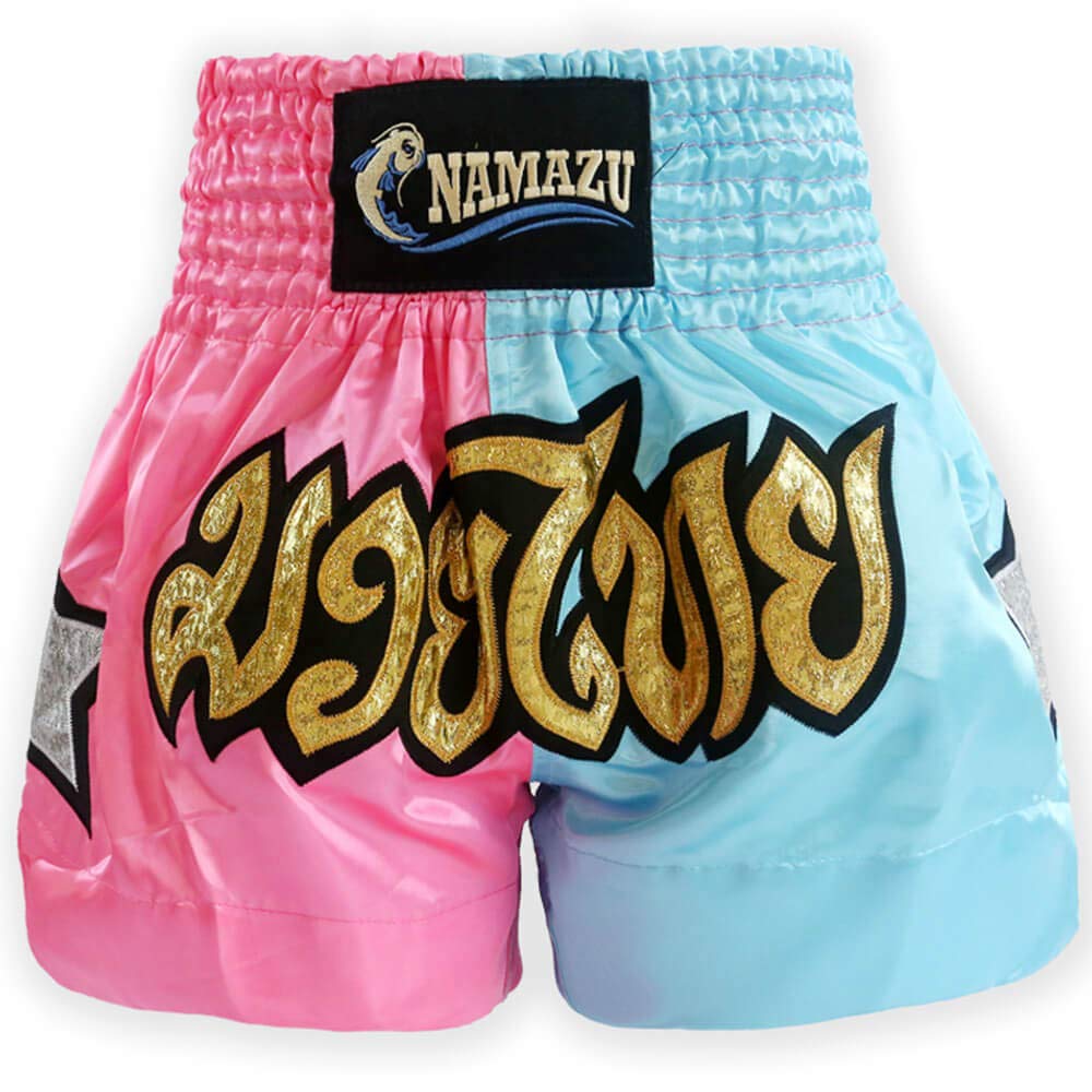 NAMAZU Muay Thai Shorts for Men & Women - Premium MMA, Boxing & Kickboxing Training Shorts | Ideal for Gym Workouts, Martial Arts & Combat Sports