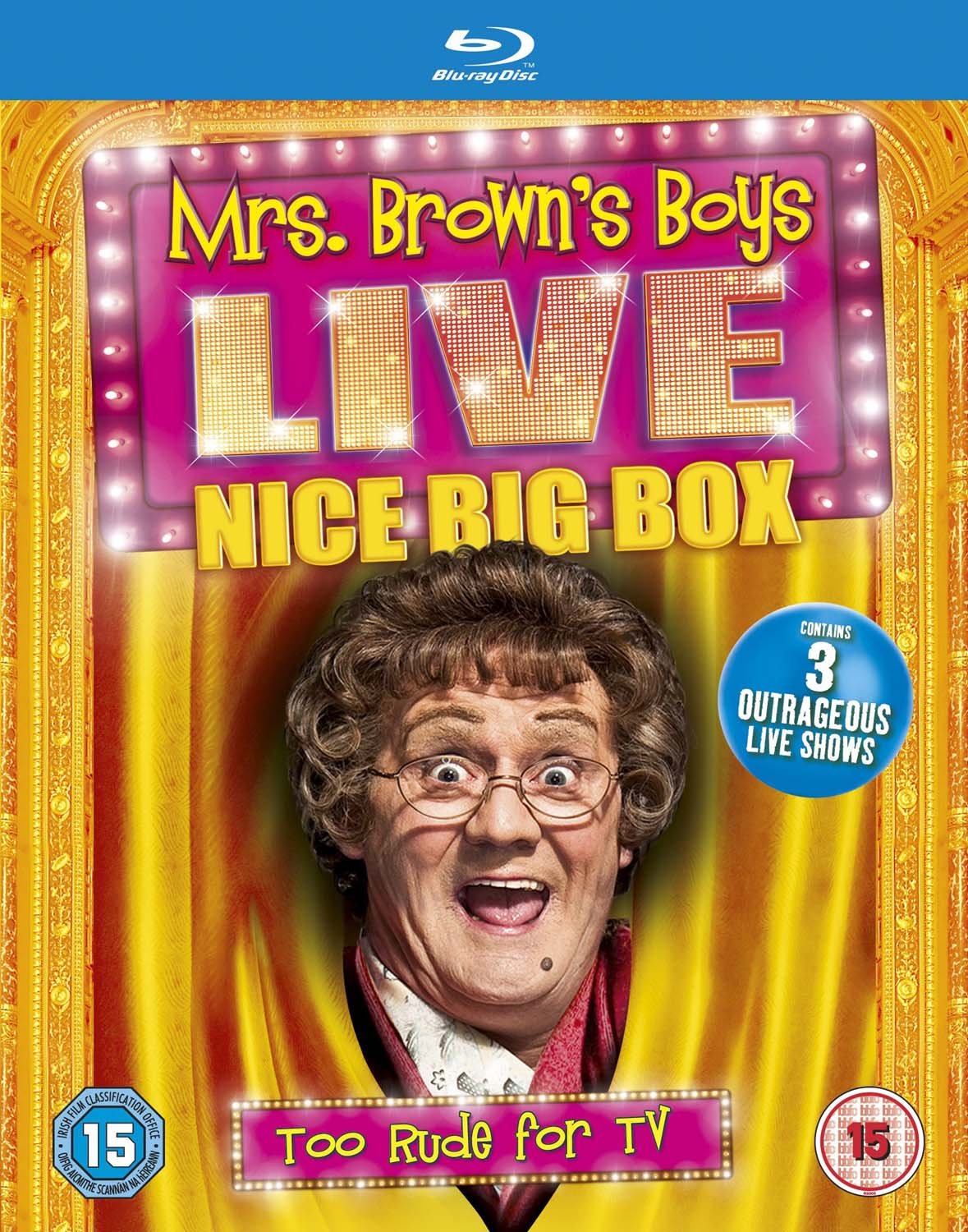 Mrs. Brown's Boys Live - Nice Big Box Blu-ray (2013) | Hilarious Irish Comedy Show | Perfect for Family Movie Nights & Comedy Lovers