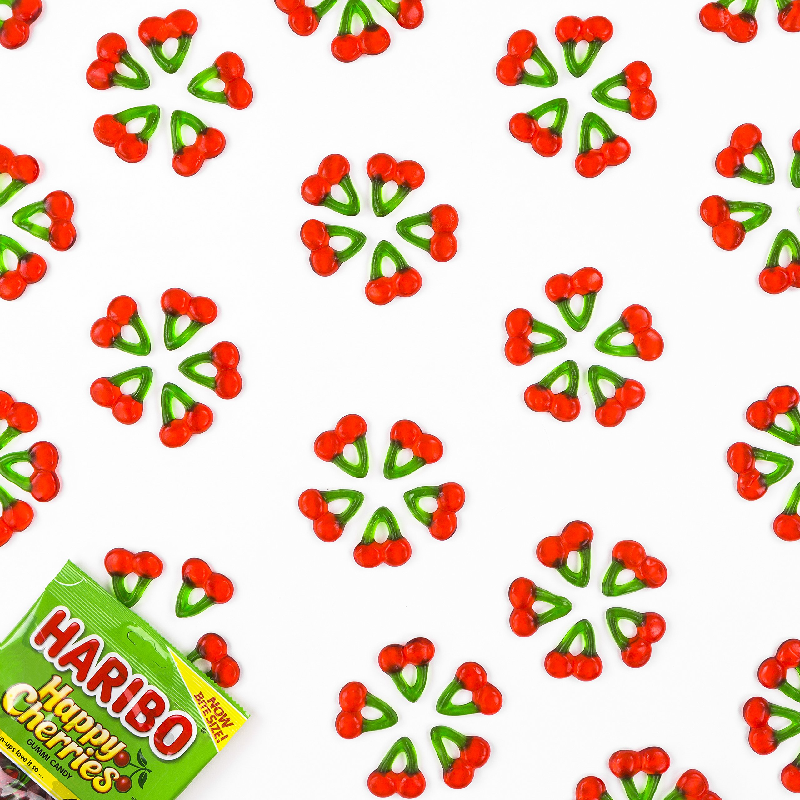 Haribo Happy Cherries Gummy Candy - 5 Pound Bulk Bag - Sweet & Chewy Cherry Flavored Gummi Bears - Perfect for Parties, Snacking & Gift Baskets