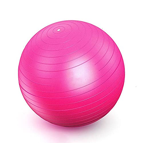 Premium Yoga Ball for Women - Anti-Burst Exercise Ball for Pilates, Gym Workouts & Balance Training - Perfect for Home Fitness, Office Chair & Pregnancy Exercise