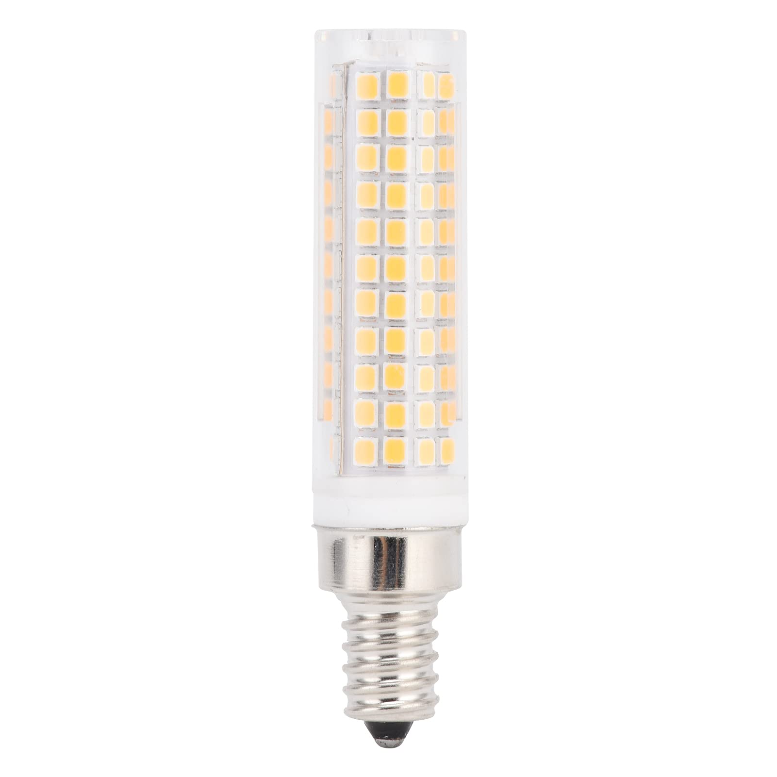 Hyuduo 15W LED Cylindrical Bulb - E12 Base, 120W Halogen Equivalent (1200lm), Dimmable Warm White Light for Chandeliers, Ceiling Fans & Decorative Fixtures - Perfect for Dining Rooms, Bedrooms & Living Spaces