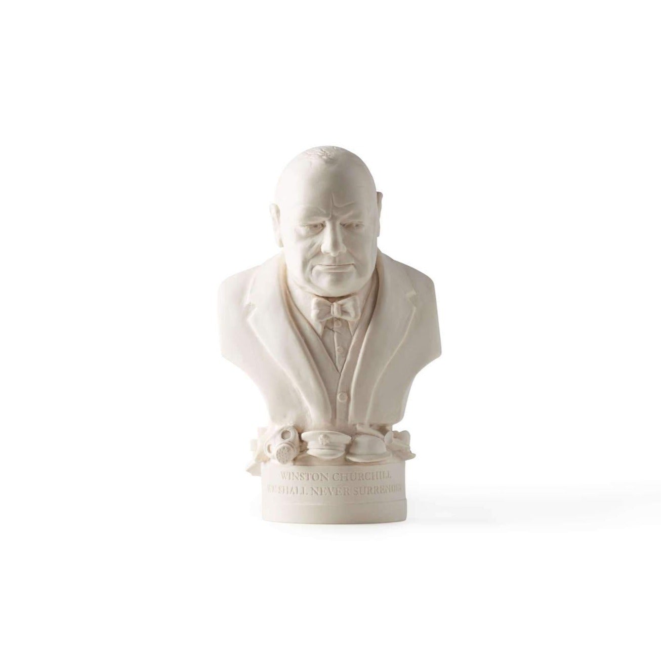 Sir Winston Churchill Bust - Premium Resin Statue for Home & Office Decor | Collectible Historical Figure Sculpture | Perfect for Study, Library, or Gift
