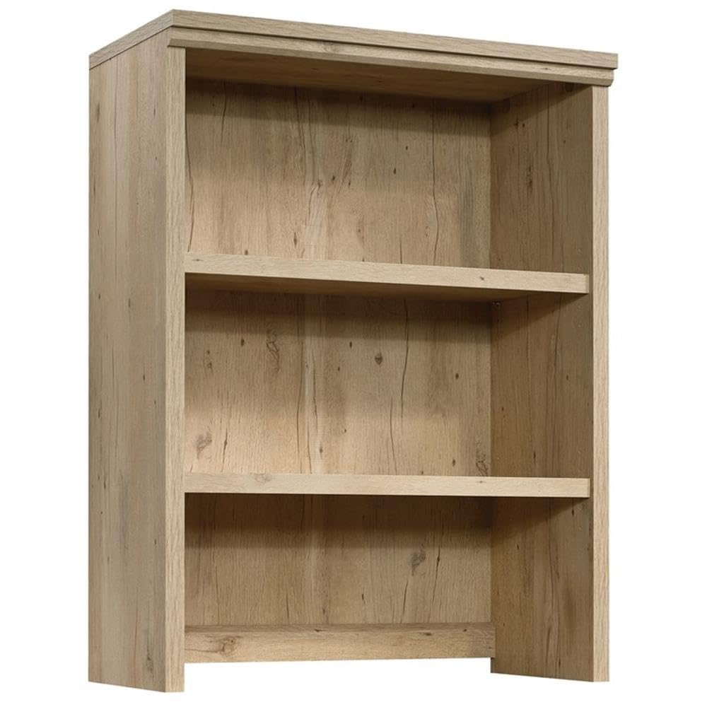 UrbanPro Traditional Engineered Wood Office Library Hutch in Prime Oak - Stylish Home Office Bookshelf with Storage for Study Room & Workspace