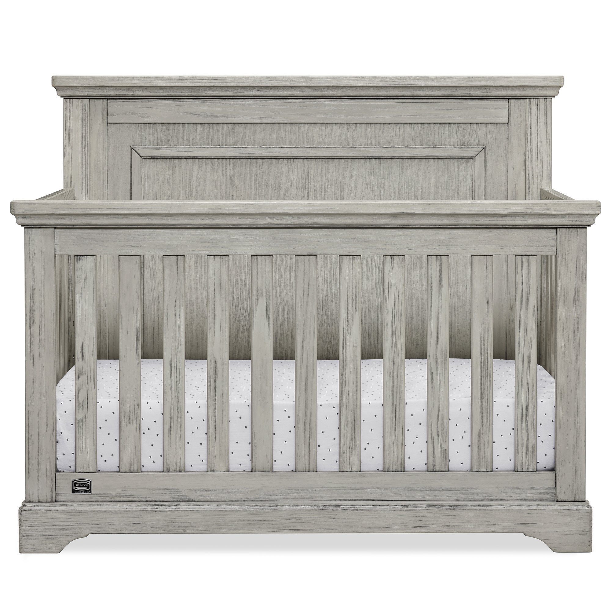 Paloma 4-in-1 Convertible Baby Crib - Toddler Bed, Daybed & Full-Size Bed - Modern Nursery Furniture for Boys & Girls - Perfect for Newborns to Teens Bedroom