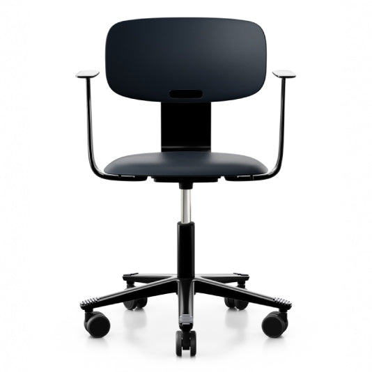 HÅG Tion 2100 Ergonomic Office Chair with Lumbar Support - Adjustable Height & Swivel Base for Home & Office Workspace Comfort