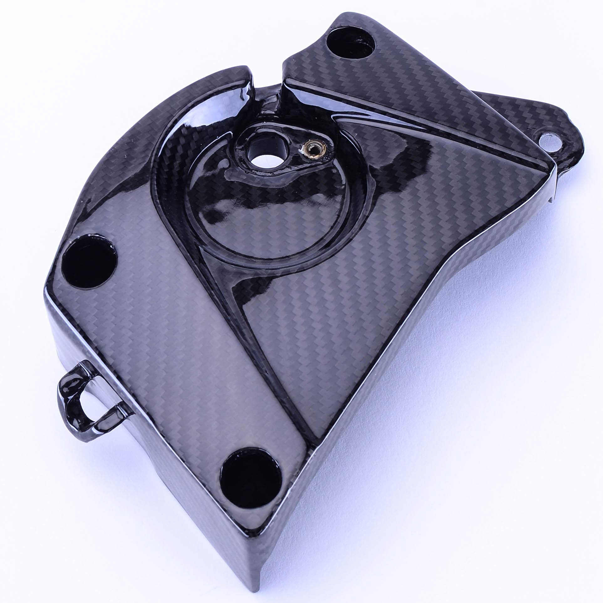 Bestem CBBM-S1K-SPC-T Carbon Fiber Sprocket Cover for BMW S1000RR HP4 (2009-2014) | Lightweight & Durable Motorcycle Protection | Perfect for Racing & Street Performance