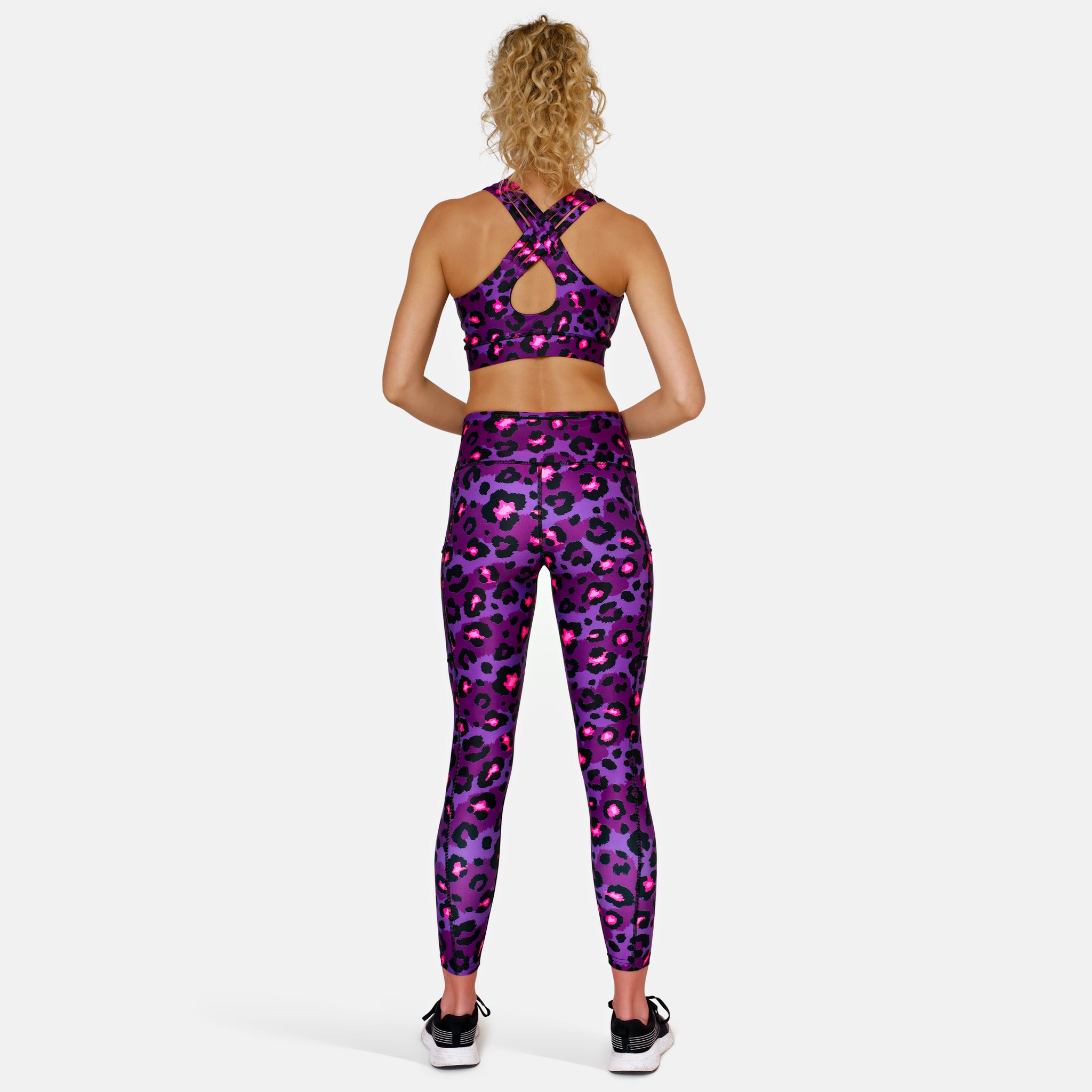 Berry Beast Leggings - High Waist Yoga Pants for Women, Soft & Stretchy Workout Leggings - Perfect for Yoga, Gym, Running & Lounge Wear