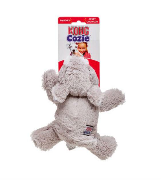 Kong Cozie Buster Dog Toy - Durable Plush Chew Toy for Small & Medium Dogs - Perfect for Indoor Play, Cuddling & Anxiety Relief
