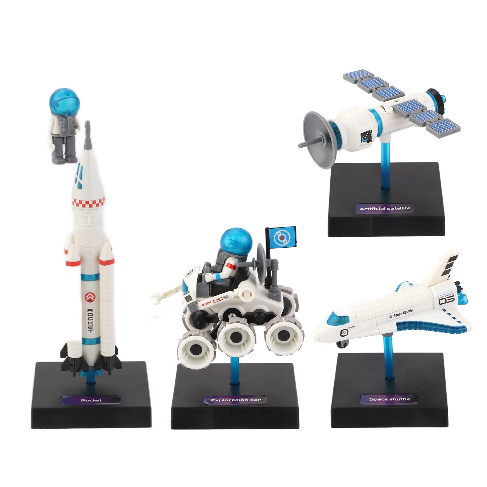 Satellite Space Toys for Kids - Safe & Durable Outer Space Plastic Toys for Boys & Girls - Perfect for STEM Learning, Space Exploration Play & Birthday Gifts
