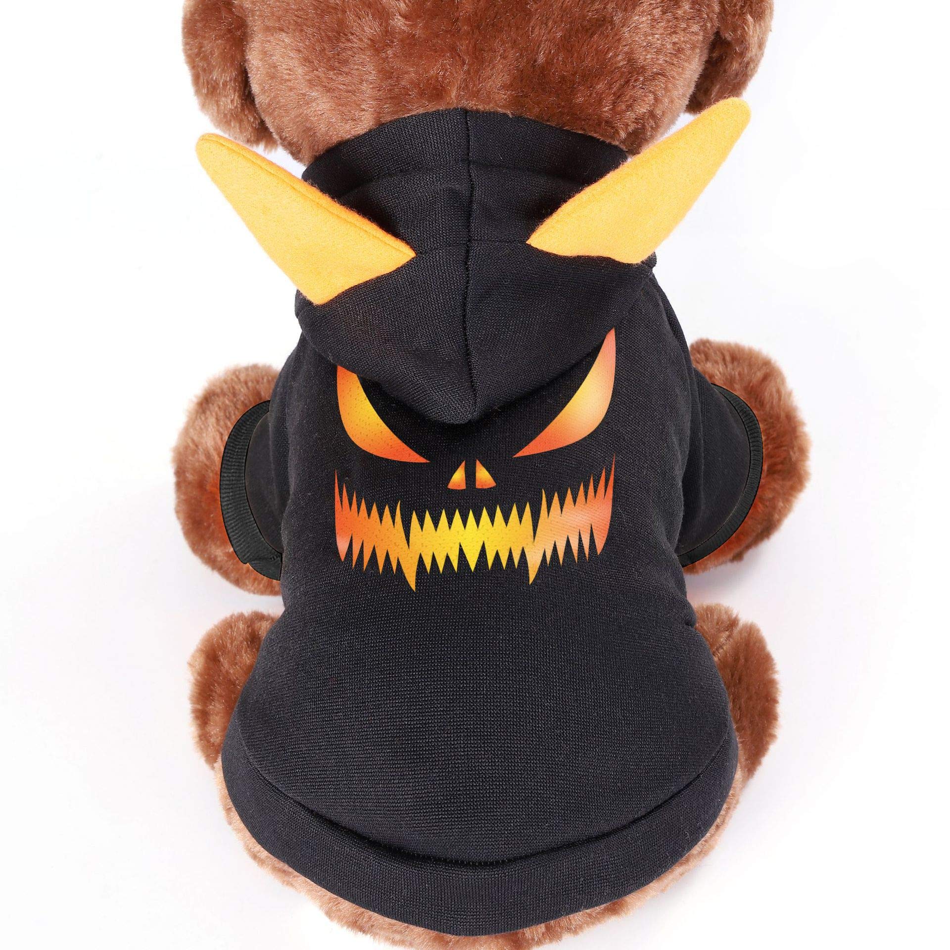 Sayelo Halloween Pet Costume - Unique Design, Comfortable & Durable Dog & Cat Clothes for Autumn & Winter - Perfect for Halloween Parties & Cold Weather Outings