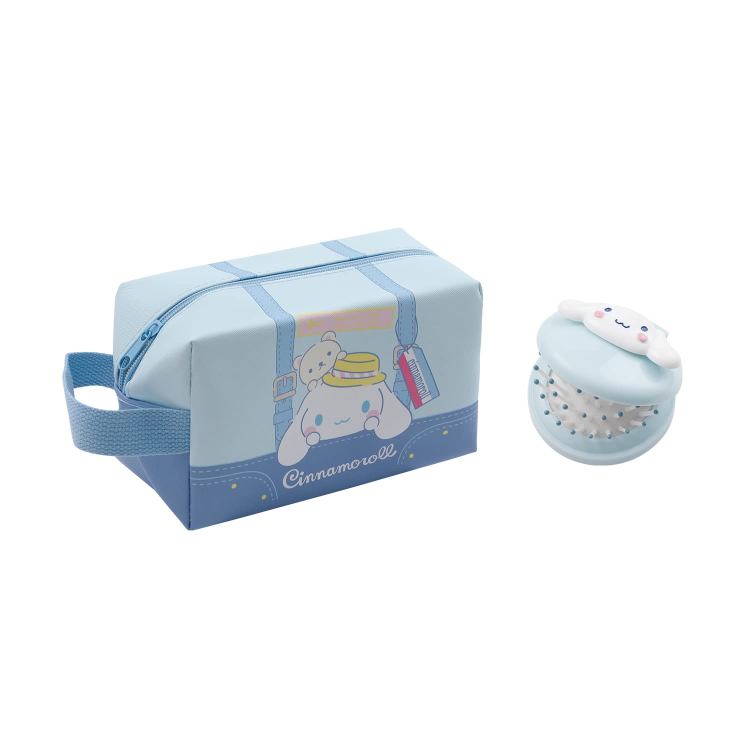 Cute Cartoon Kitty Cat Makeup Bag - Zipper Pouch for Cosmetics & Travel