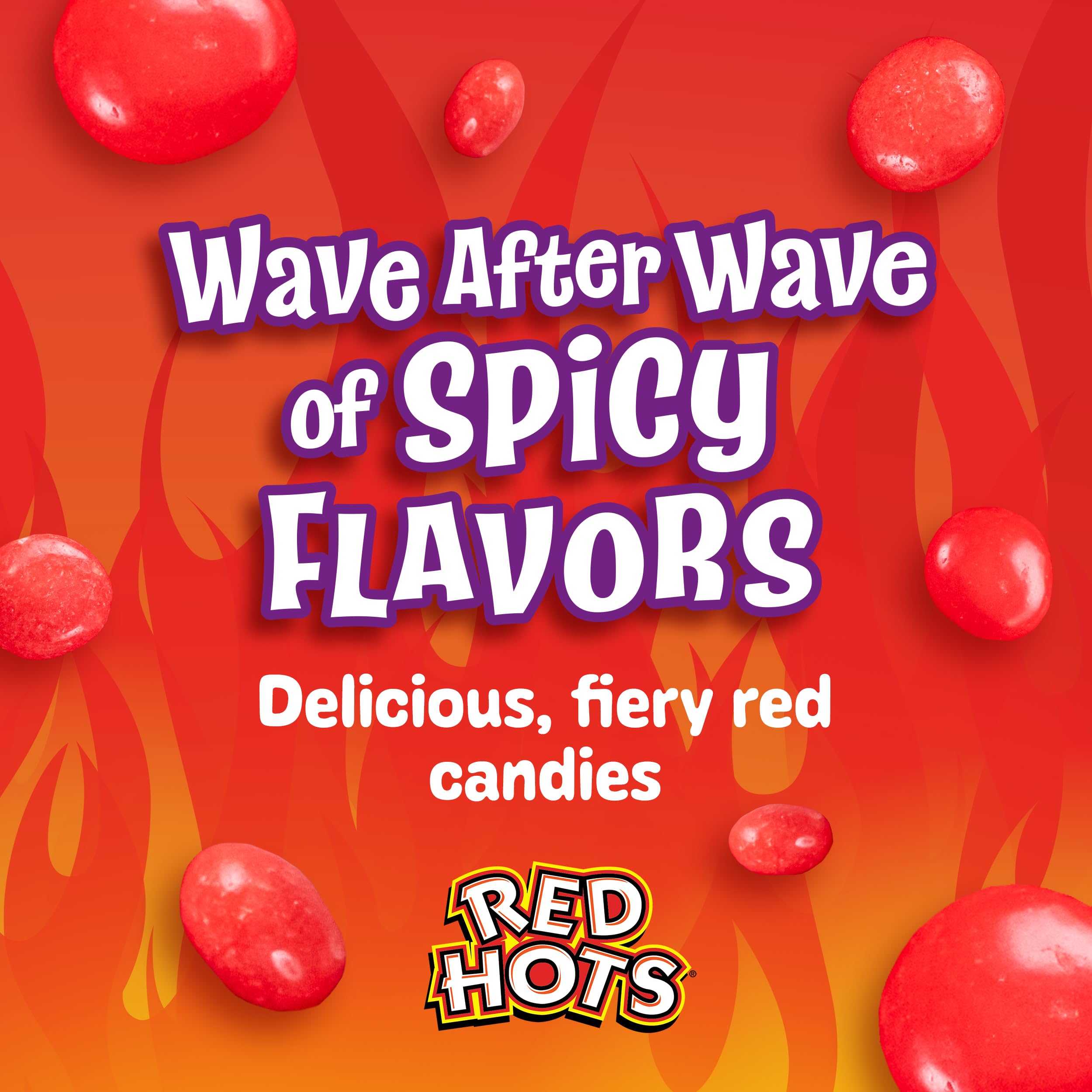 Wonka Red Hots Cinnamon Flavored Hard Candy - 5.5oz Theater Box (12 Pack) | Spicy Cinnamon Sweets for Movie Nights, Parties & Office Treats