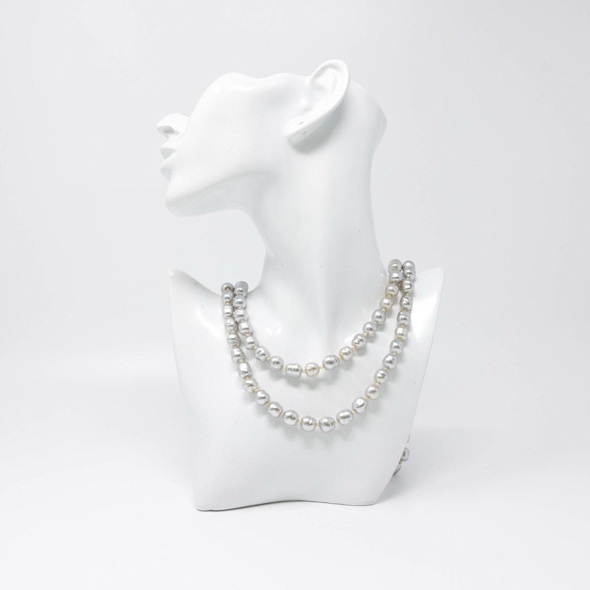 Chanel Pearl Long Necklace for Women - Elegant & Timeless Luxury Jewelry for Parties, Weddings & Special Occasions