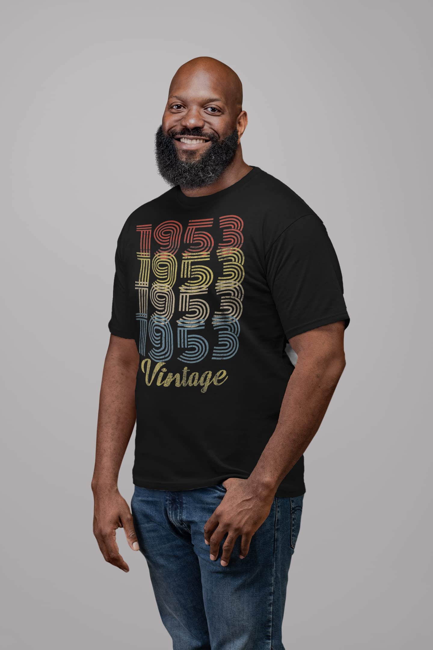 Vintage 1953 Retro 72nd Birthday Gift for Men - Classic 72nd Birthday T-Shirt - Perfect for Birthday Parties, Family Celebrations & Milestone Gifts