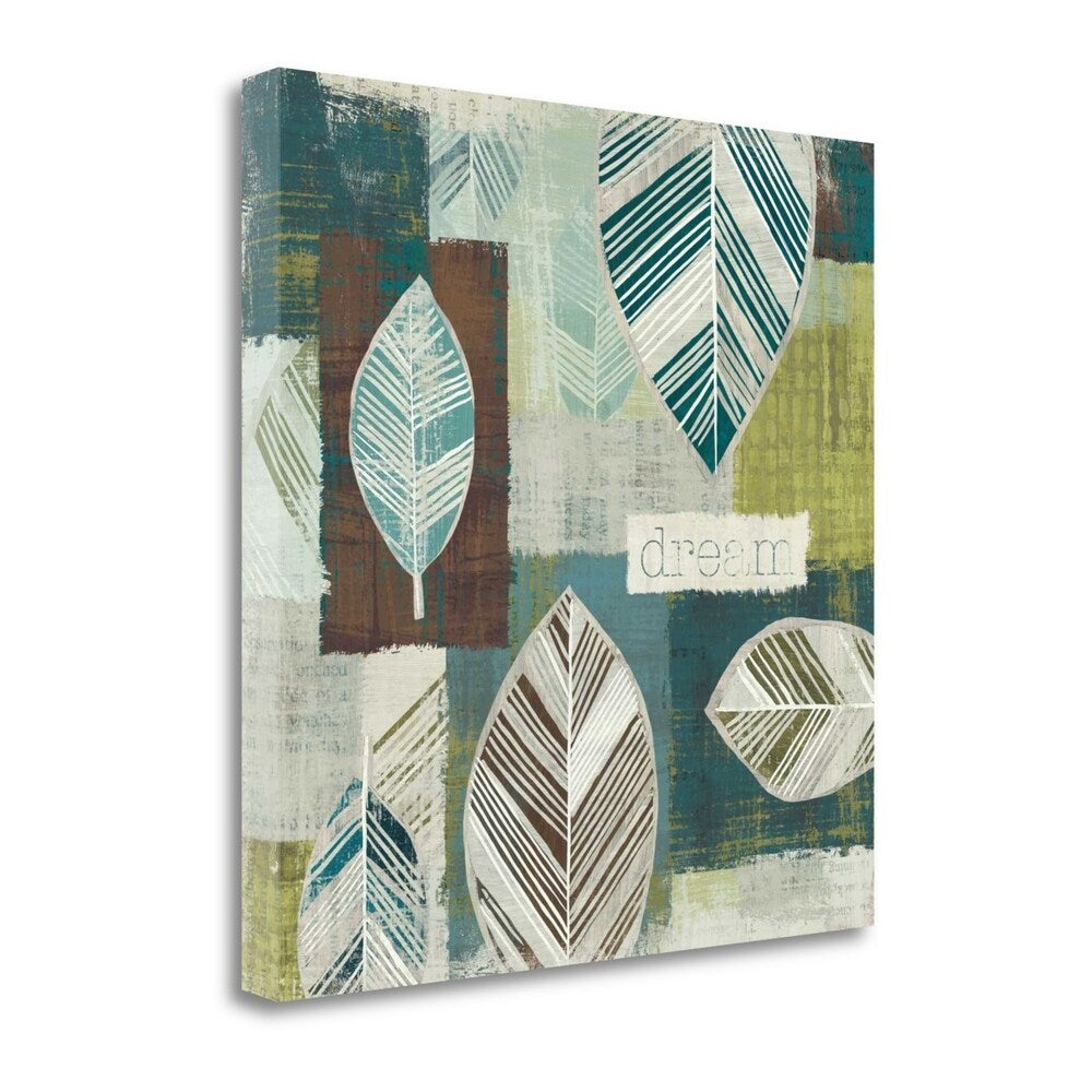 Be Leaves III By Wild Apple - Premium Giclee Print on Gallery Wrap Canvas - Perfect for Living Room, Bedroom & Office Wall Decor