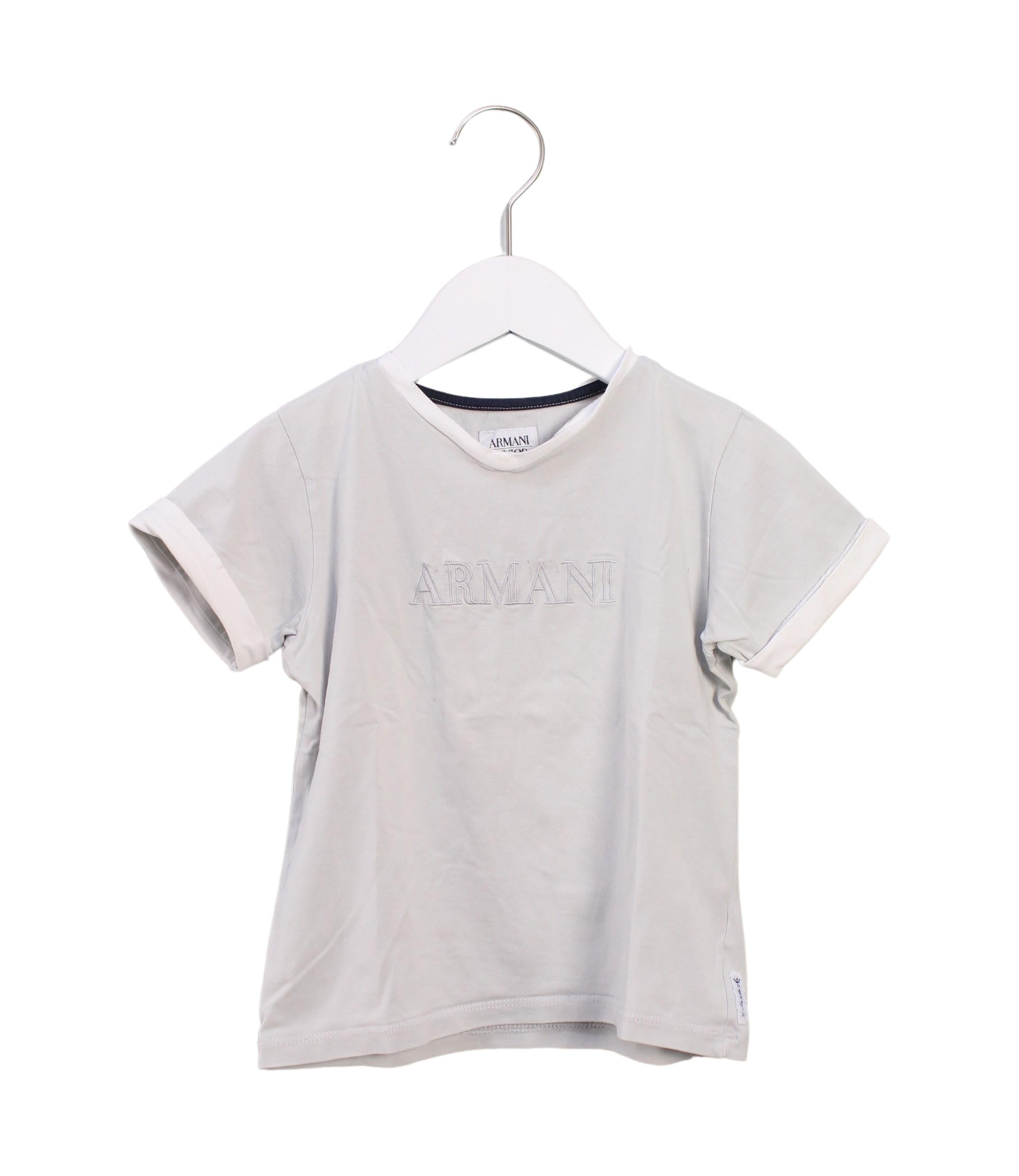 Armani Kids T-Shirt for Boys 4T - Soft Cotton Short Sleeve Tee for Toddlers | Perfect for Playdates, School & Casual Outfits