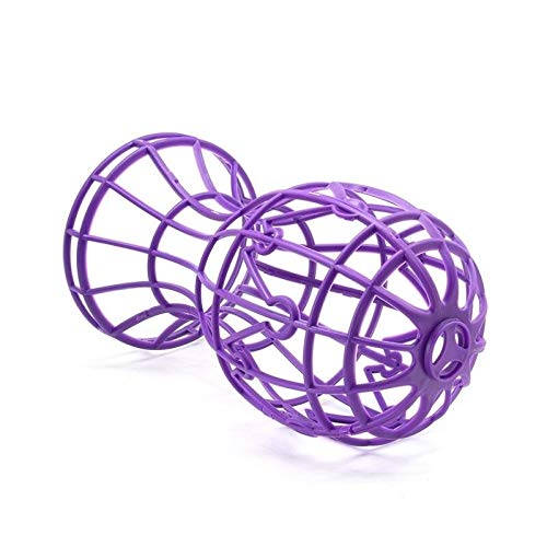 Foldable Plastic Wig Stand Lantern Shape - Multi-Purpose Wig Head Holder for Hat & Cap Storage | Purple Wig Accessories | Perfect for Salon, Cosplay & Home Organization