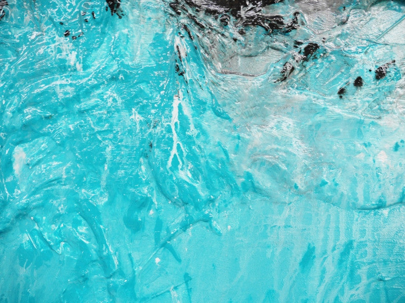 Inspirational Abstract Jade Grey Wall Art - Modern Home Decor for Living Room, Bedroom & Office