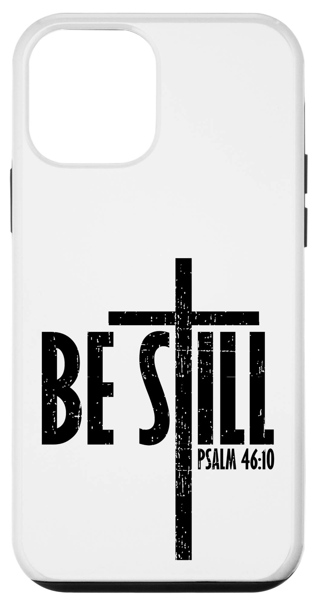 iPhone 12 Mini Christian Bible Verse Phone Case - 'Be Still' Inspirational Protective Cover - Perfect for Church, Daily Devotion & Faith-Based Gifts