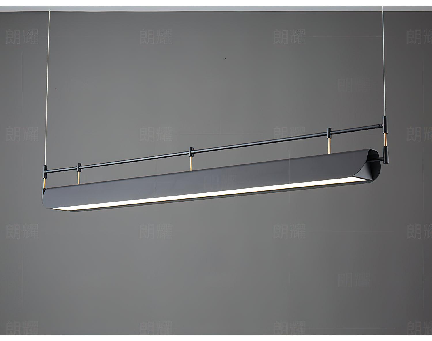 Modern Black LED Chandelier for Ceiling - Elegant Dining Room Lighting Fixture | Perfect for Home, Restaurant & Wedding Decor