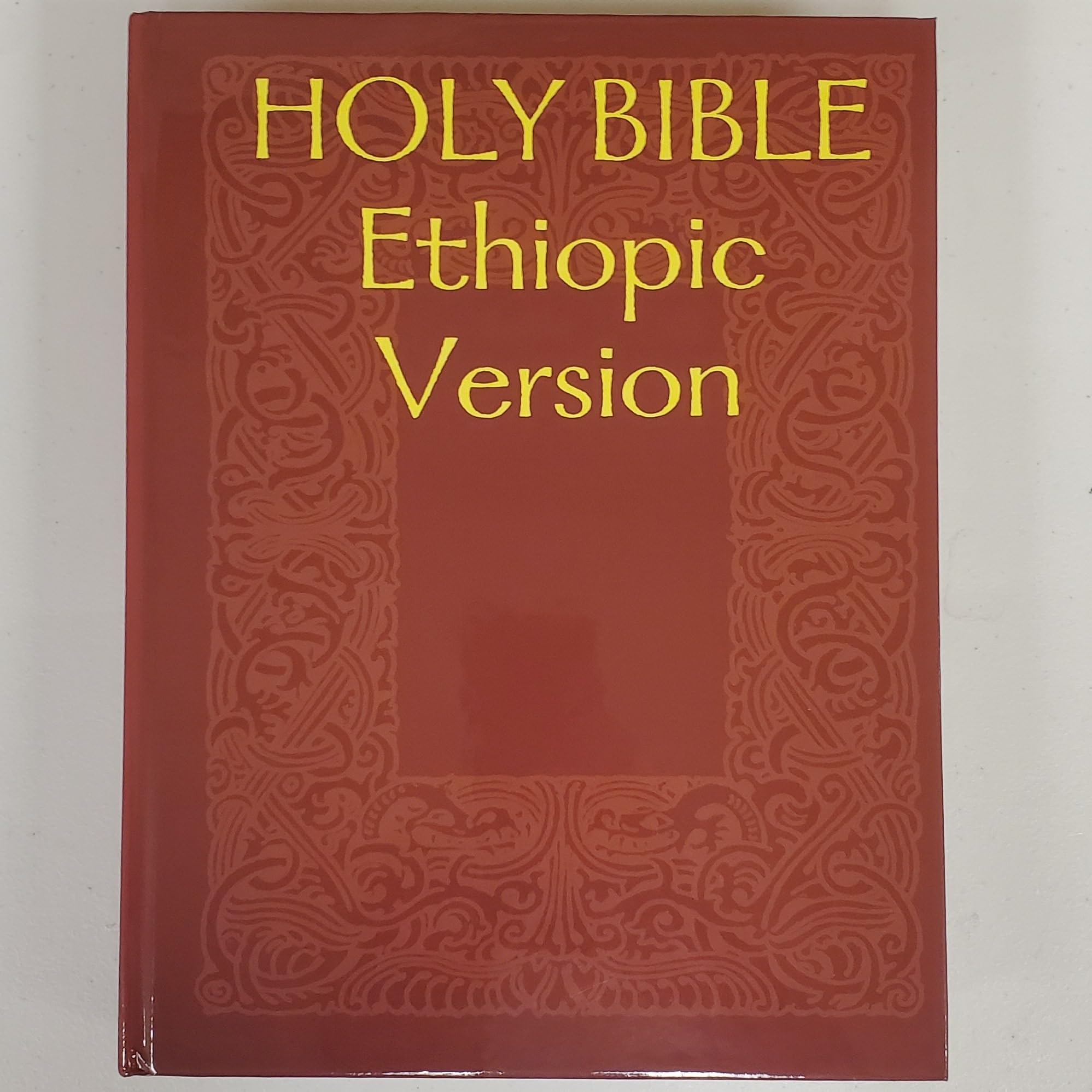 HOLY BIBLE Ethiopic Version - Old Testament, Apocrypha, Enoch & Jubilees | Canonical Scripture of the Ethiopian Orthodox Church | Perfect for Biblical Study, Religious Research & Spiritual Growth