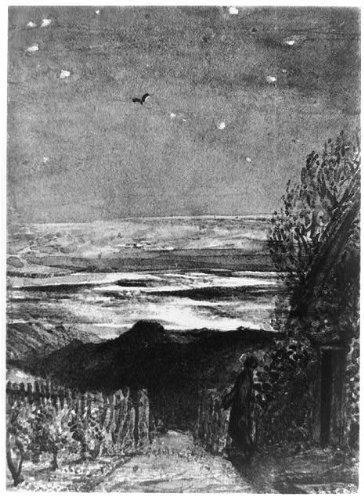 The Skylark by Samuel Palmer 1882 - Vintage Book Illustration Print - Home Decor, Office Art, Gift for Art Lovers