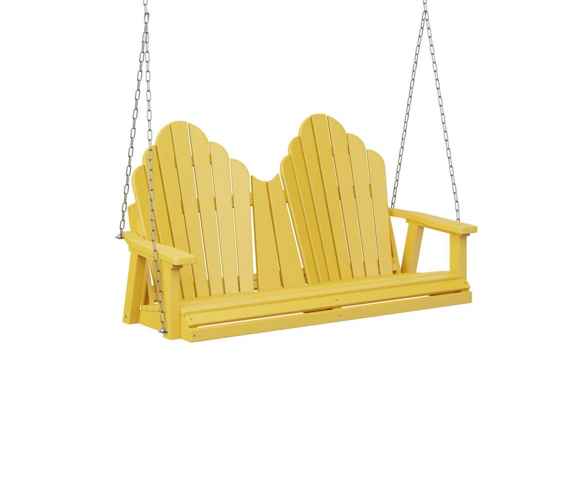 Berlin Gardens Cozi Back Double Swing - Heavy Duty Outdoor Porch Swing for Patio, Garden, Backyard Relaxation - Perfect for Family Bonding & Leisure Time
