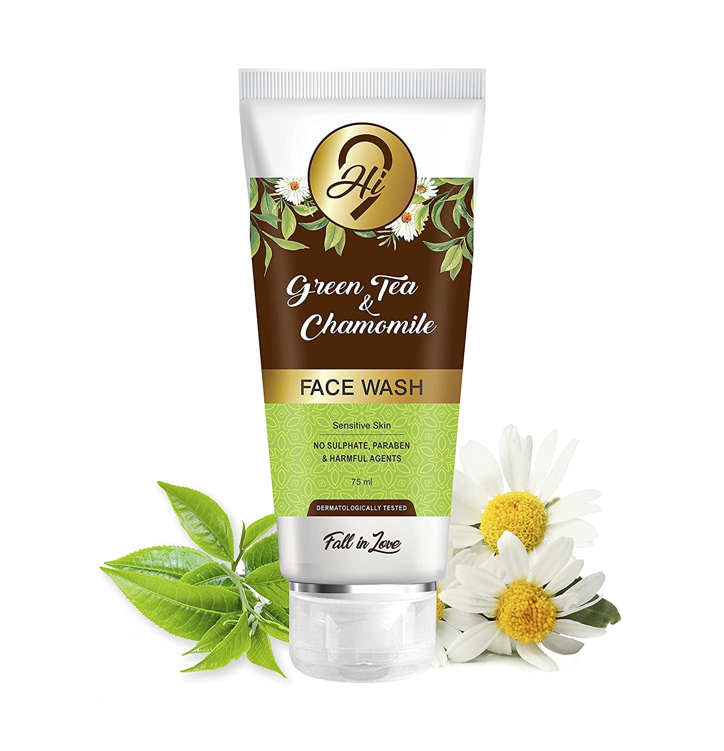 Hi9 Green Tea Face Wash for Oily Skin - 75ml | Brightening & Acne Control | For Men & Women | Daily Skincare Routine