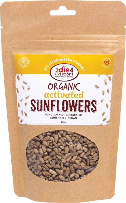 Organic Activated Sunflower Seeds - Raw, Unsalted, Non-GMO, Vegan Snack for Energy & Health | Perfect for Salads, Smoothies, Baking & Healthy Snacking