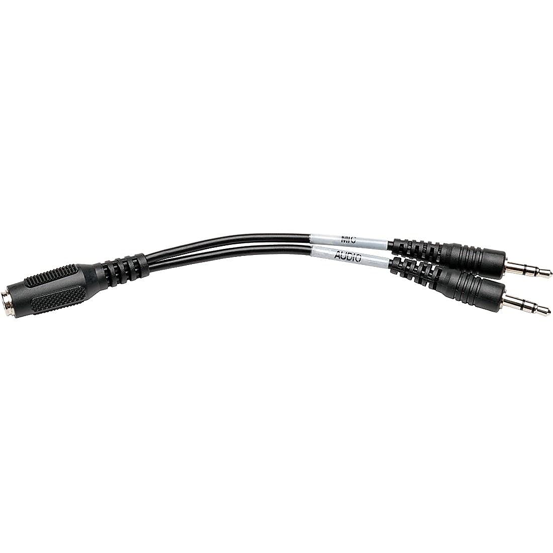 TRIPP LITE P318-06N-FMM 6-Inch 4-Position 3.5mm Audio Headset Splitter Adapter - 2x3 Port for Multiple Headphones - Perfect for Gaming, Music Sharing, and Classroom Use