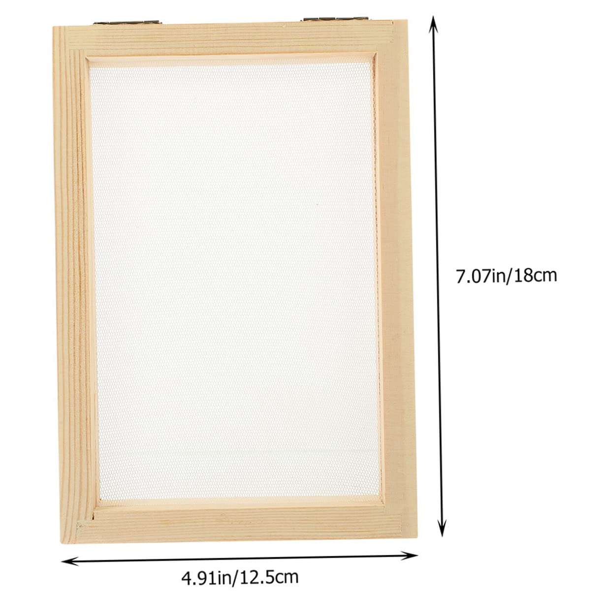 STOBOK 12-Piece Wooden Paper Making Frame Set - DIY Craft Molds for Kids, Pulp Painting, Paper Crafts - Perfect for Classroom Projects, Homeschool Activities & Creative Art Fun