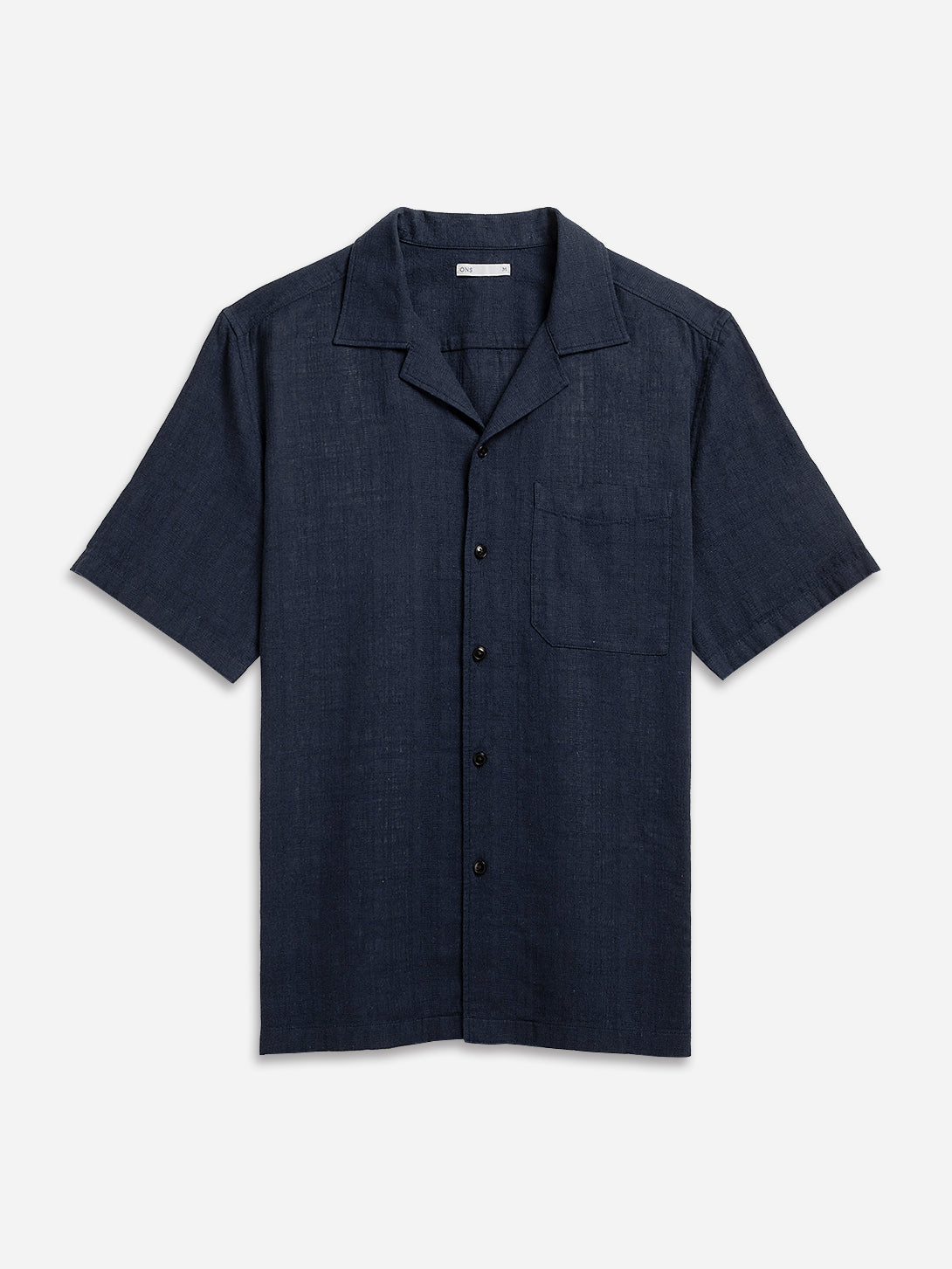 Rockaway Linen Cotton Shirt for Men - Breathable Summer Casual Button Down Shirt | Perfect for Beach, Vacation & Outdoor Activities