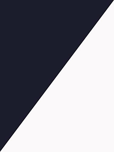 Navy Blue and White