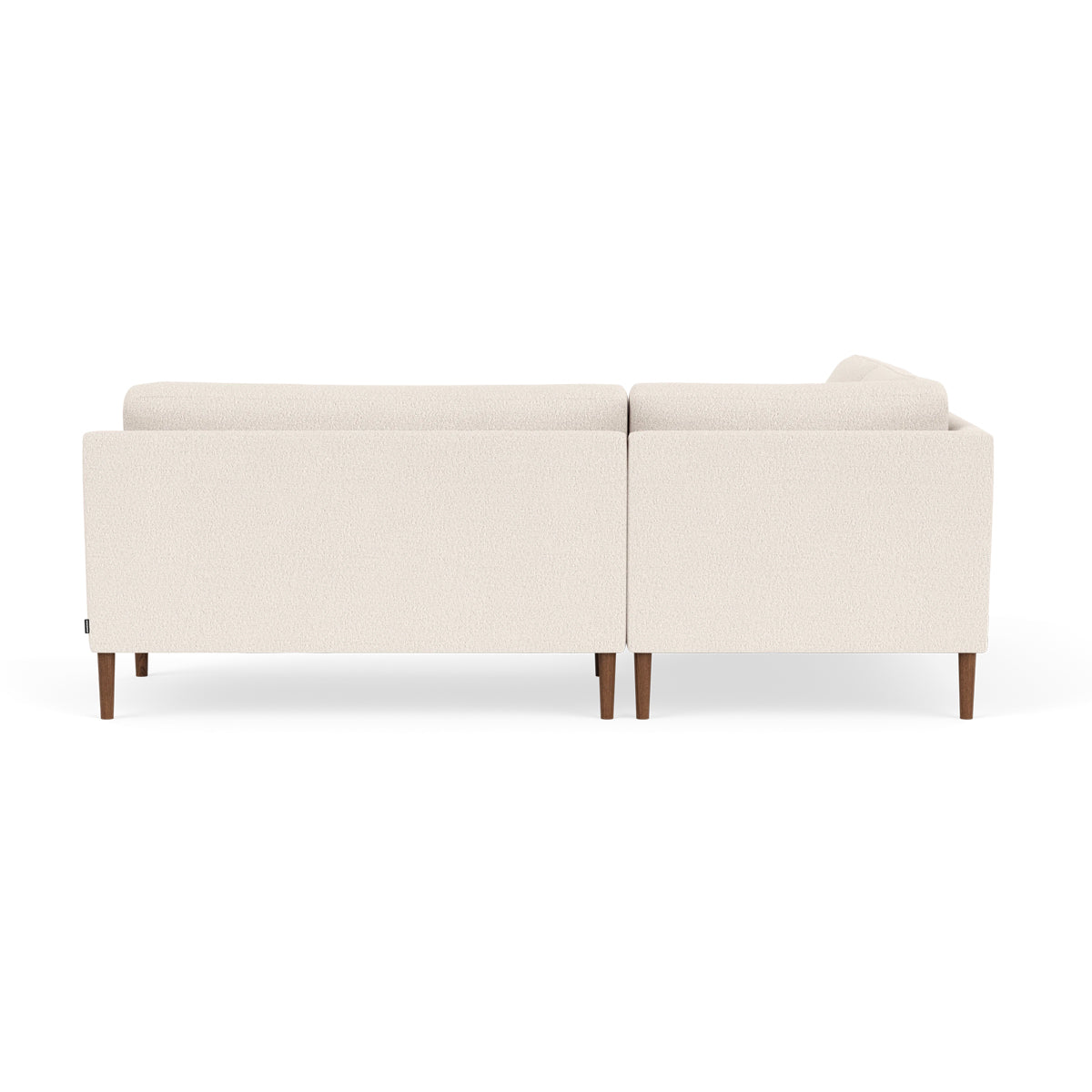 Astha Boucle Left Corner Sofa - Modern L-Shaped Sectional Couch for Living Room, Lounge & Office - Soft Fabric Upholstery, Comfortable Seating for Home Decor