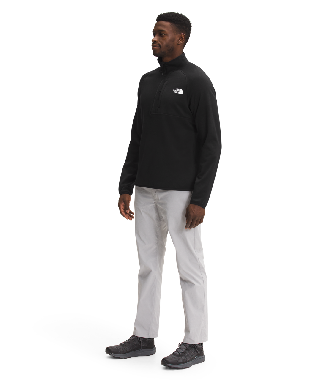 Men's Canyonlands Half Zip Fleece Pullover - NF0A5G9W | Warm & Comfortable Outdoor Jacket for Hiking, Camping & Casual Wear