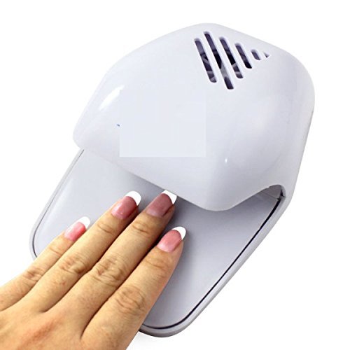 BLAPOXE Portable Nail Dryer - Battery Operated with Fan for Quick Drying Nail Polish, Gel, Acrylic & Nail Art - Perfect for Home, Salon & Travel Use