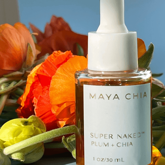 Organic Super Naked Plum & Chia Seed Oil - 100% Pure Cold-Pressed for Skin & Hair Care - Perfect for DIY Beauty, Massage & Aromatherapy