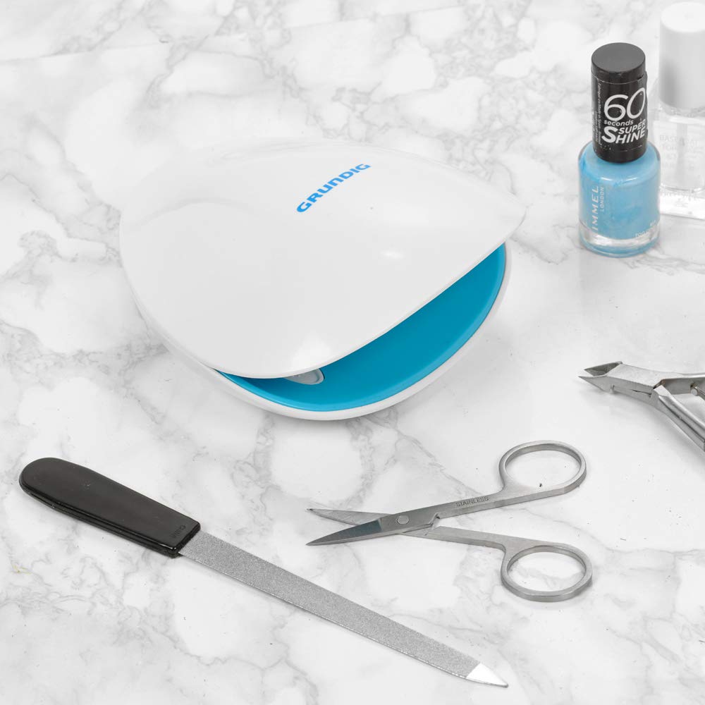 URBNLIVING LED Nail Dryer with UV Lamps - Fast Drying Gel Polish Oven for Salon & Home Use (Requires 3 AAA Batteries) | Perfect for Manicures, Pedicures & DIY Nail Art