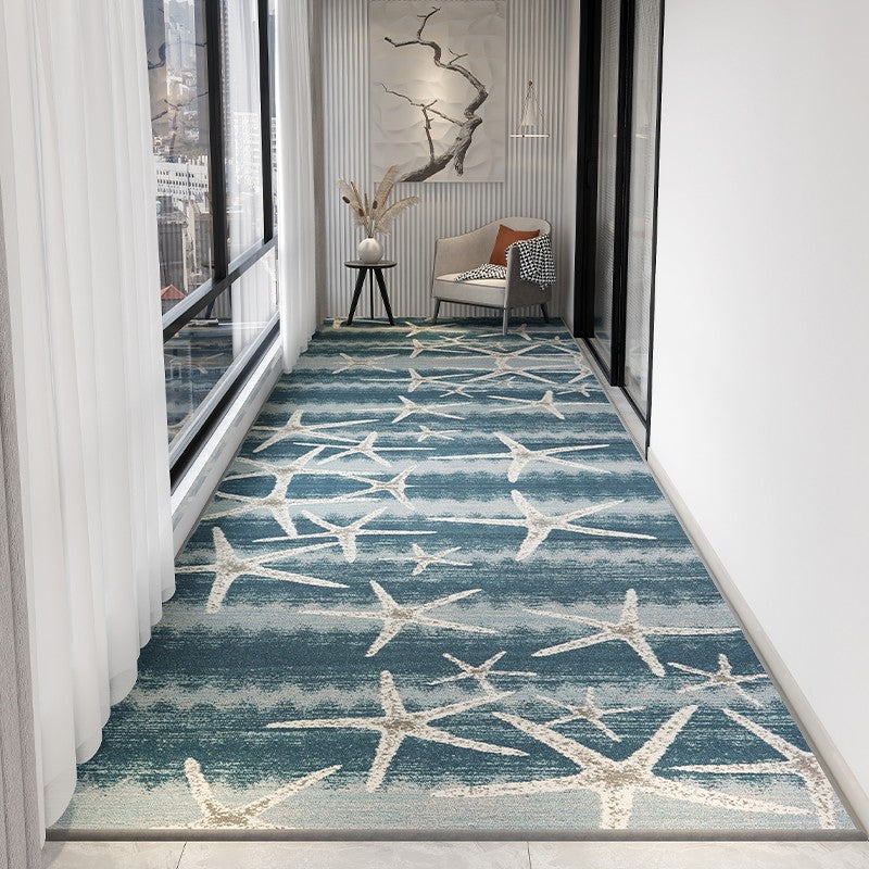 Extra Long Narrow Runner Rugs for Hallway & Entryway - Washable Modern Kitchen Runner Rug - Easy Care Contemporary Entrance Mat - Perfect for High Traffic Areas & Home Decor