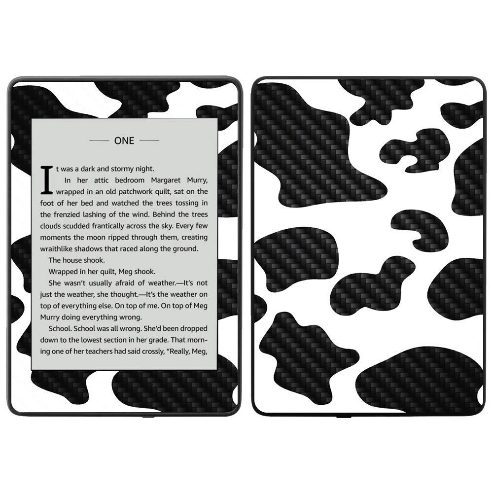 Premium Carbon Fiber Skin for Amazon Kindle Paperwhite 2018 (10th Gen Waterproof Edition) - Aztec Fox Design | Protective & Durable Textured Cover | Easy Application & Removal | Made in USA | Perfect for Travel, Reading & Outdoor Use