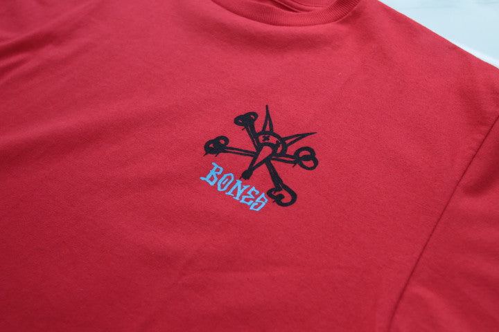 Powell Peralta Rat Bones Graphic T-Shirt - Vintage Skateboard Design for Men - Perfect for Skateboarding, Concerts & Casual Wear