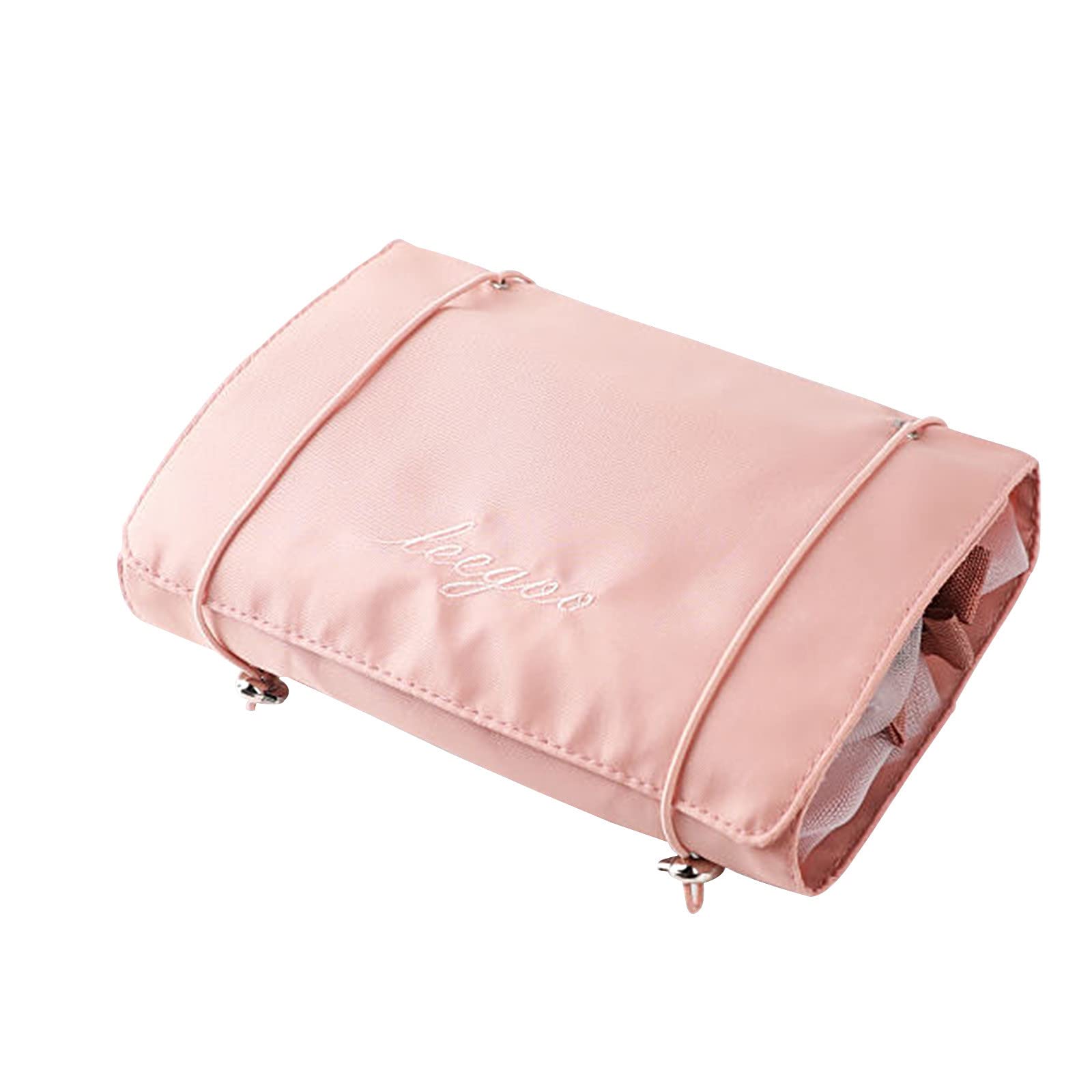 Lunyan 4-in-1 Makeup Travel Organizer Bag - Waterproof Cosmetic Case for Toiletries, Accessories & Full-Sized Shampoo Bottles | Perfect for Vacation, Gym & Business Trips