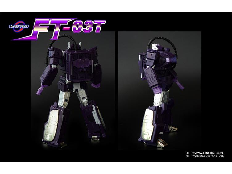 Fans Toys FT-03T Quake Wave Dark Version - Premium Transformers Action Figure Collectible for Fans & Display - Perfect for Gifts, Home Decor, and Toy Collections