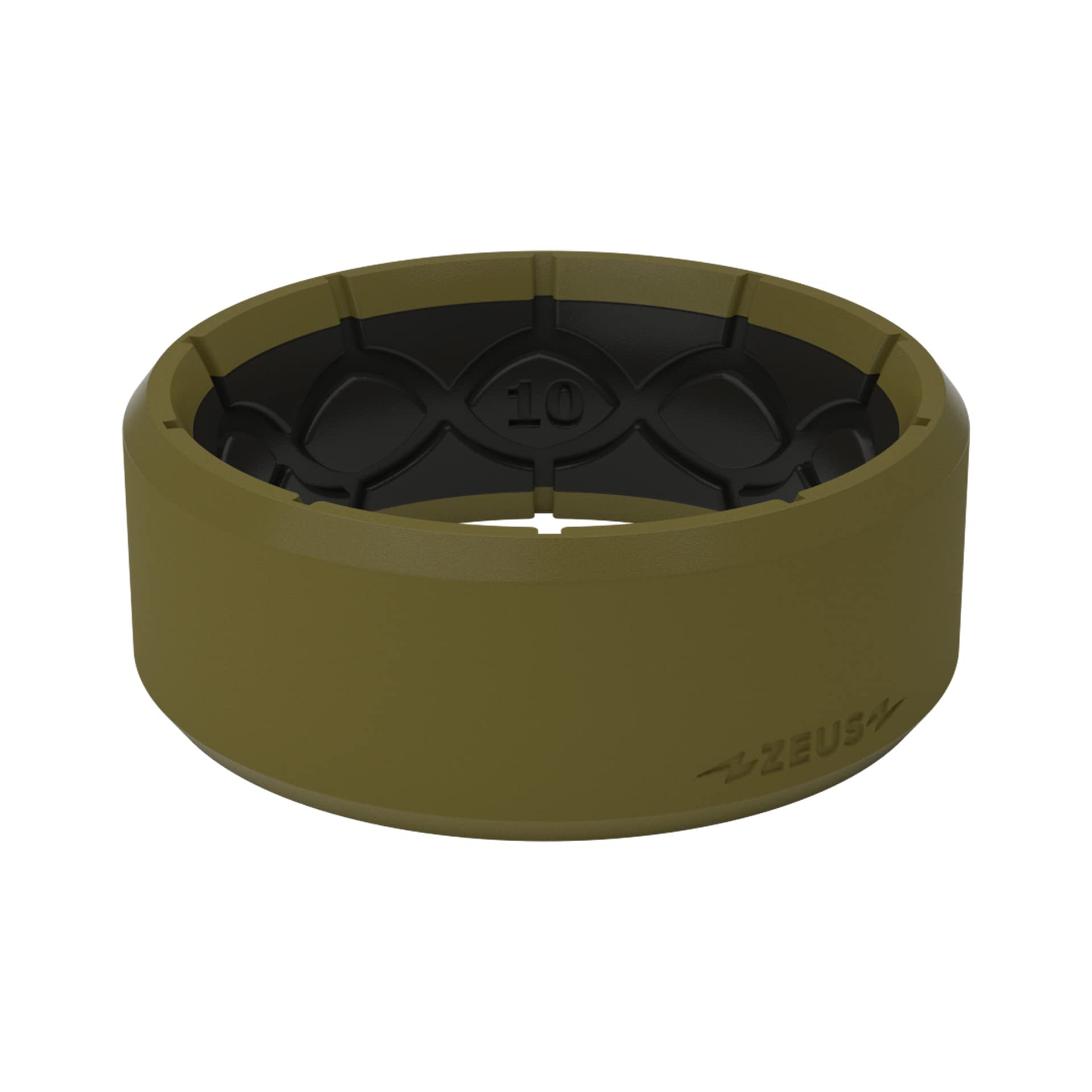 **Groove Life Zeus Silicone Ring for Men – Durable, Breathable Rubber Wedding Band with Lifetime Warranty & Comfort Fit – Perfect for Active Lifestyles, Gym, Swimming & Outdoor Adventures**