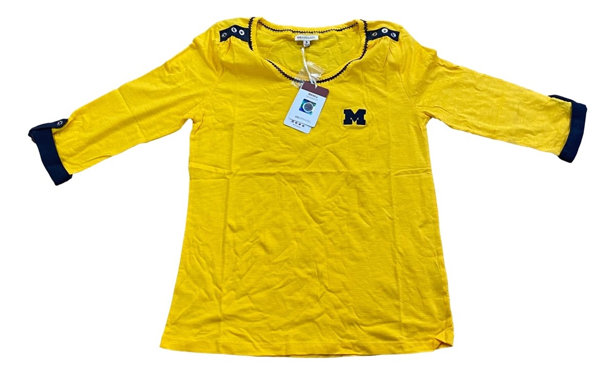 Michigan State Spartans Women's Long Sleeve T-Shirt - Comfortable Cotton Crewneck Top for Game Day, Casual Wear & School Spirit