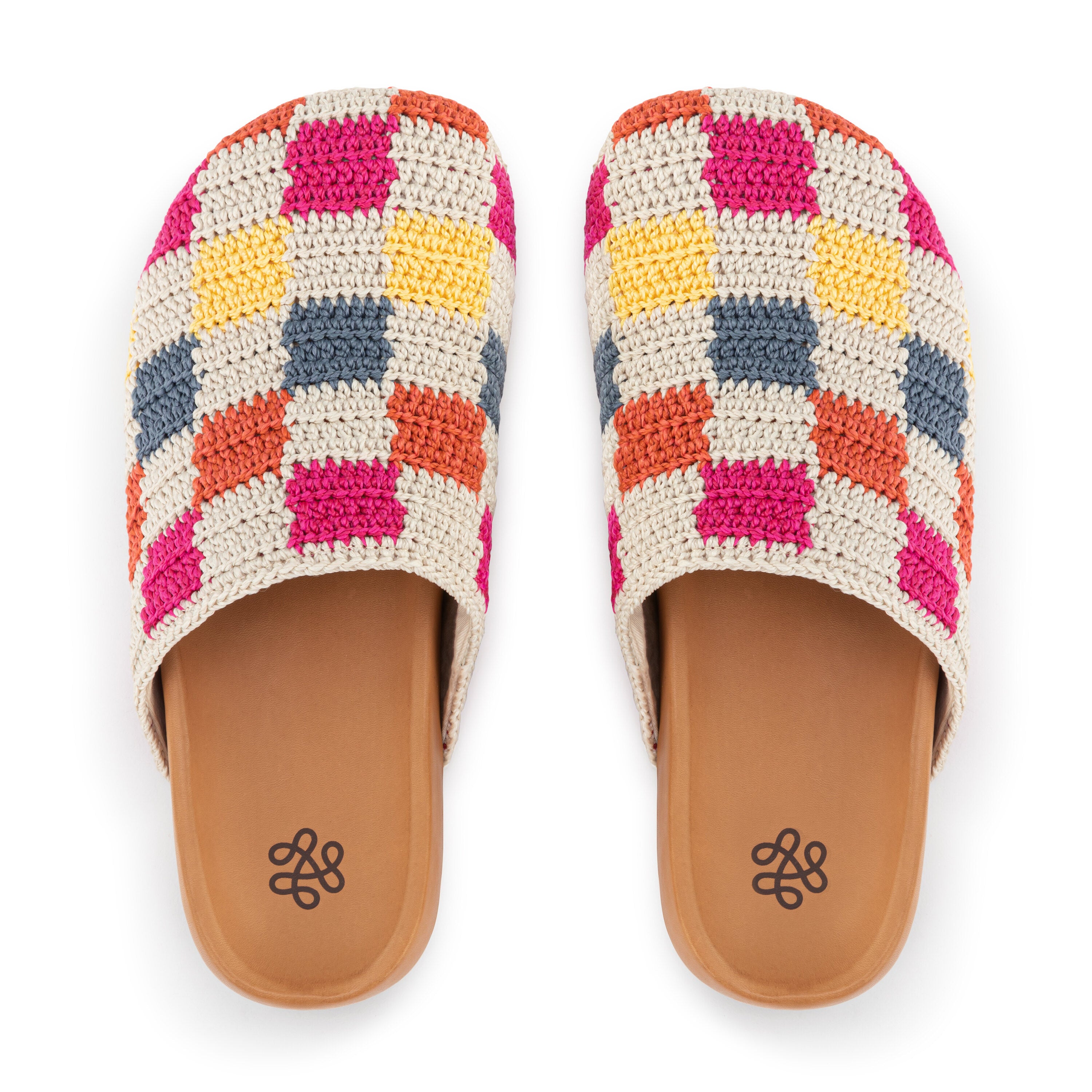 Bolinas Crochet Clogs for Women - Comfortable Handmade Summer Slide Sandals with Arch Support - Perfect for Beach, Pool, and Casual Outings