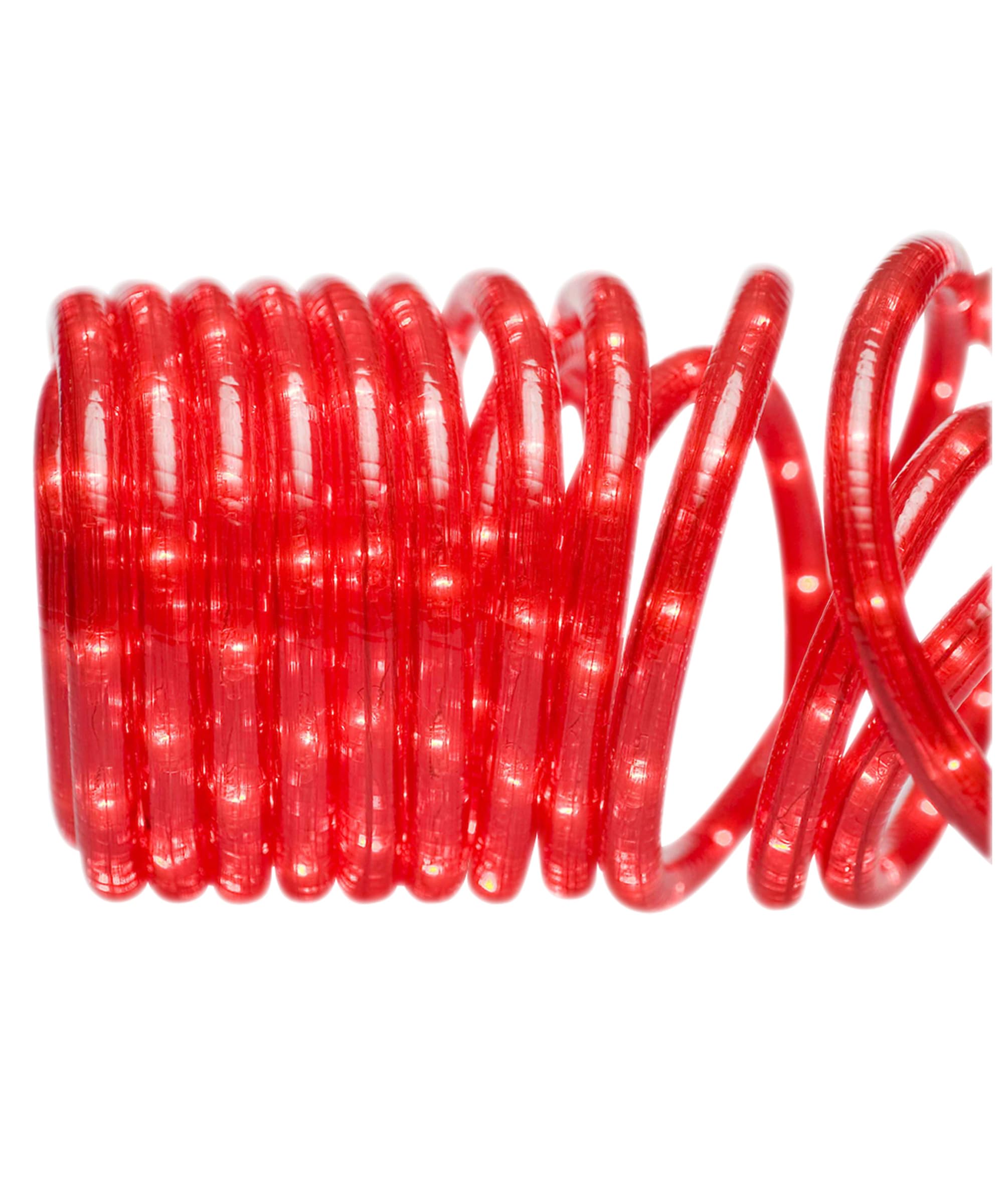 Brite Star 18ft Red Rope Light - Connectable LED String Lights for Indoor & Outdoor Decor - Waterproof Christmas Lights for Holiday, Bedroom, Party, Patio, Deck - Perfect for Festive Lighting & Home Ambiance