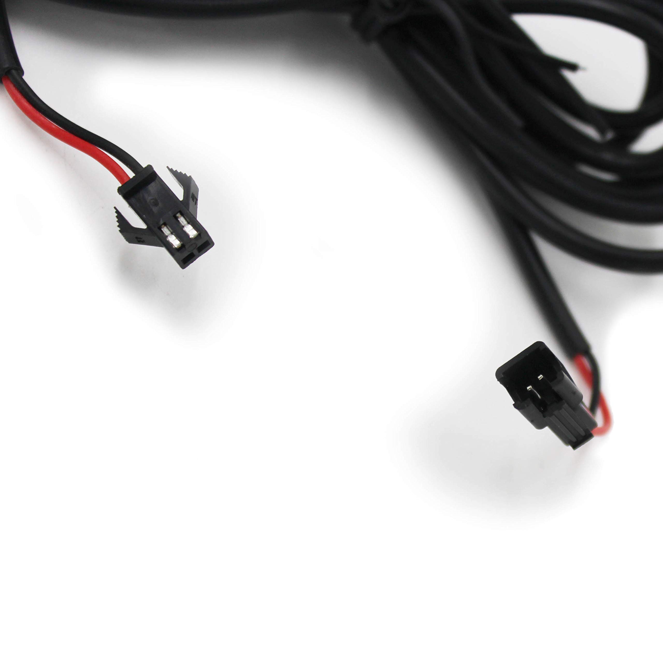 3M Extension Wire for LED & COB Linear Strobe Lights - Replacement Cable Between Two 9-Mode Emergency Warning Lights - Compatible with Vehicle Roof/Dash/Windshield Installation - Perfect for Police Cars, Tow Trucks & Emergency Vehicles