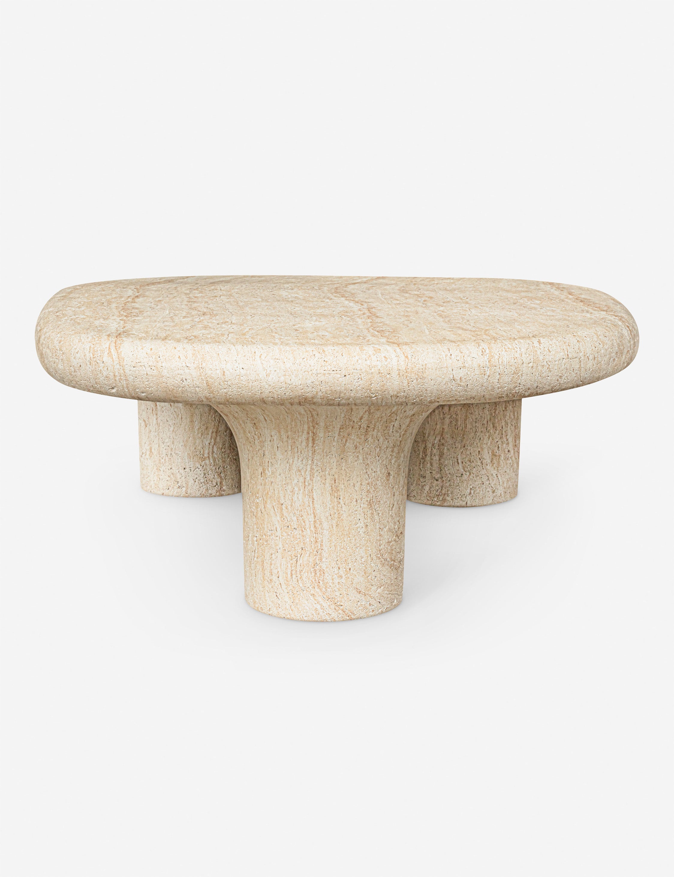 Artesia Modern Indoor Outdoor Coffee Table - Weather-Resistant & Durable for Patio, Garden, or Living Room Use