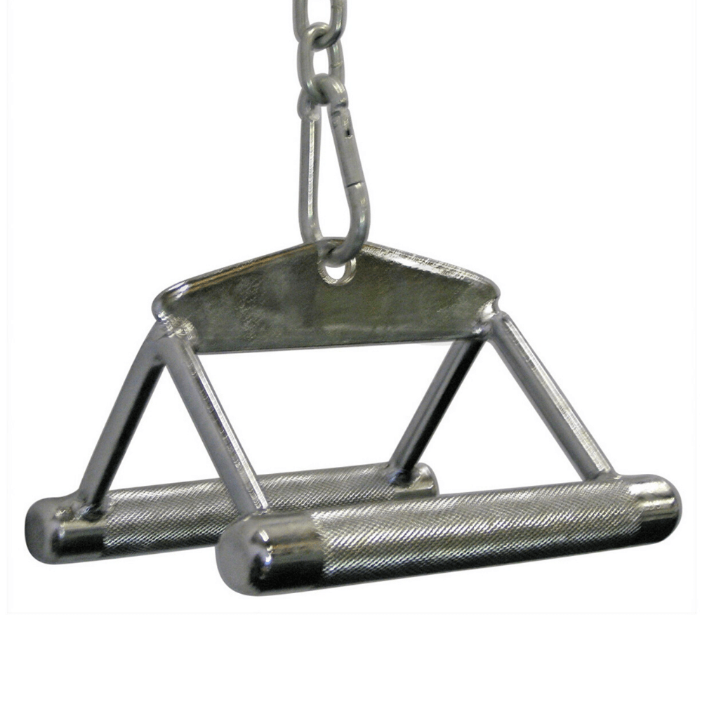 Force USA Close Grip Triangle Attachment - Heavy Duty Gym Equipment for Lat Pulldown & Rowing Exercises - Perfect for Home & Commercial Gym Workouts